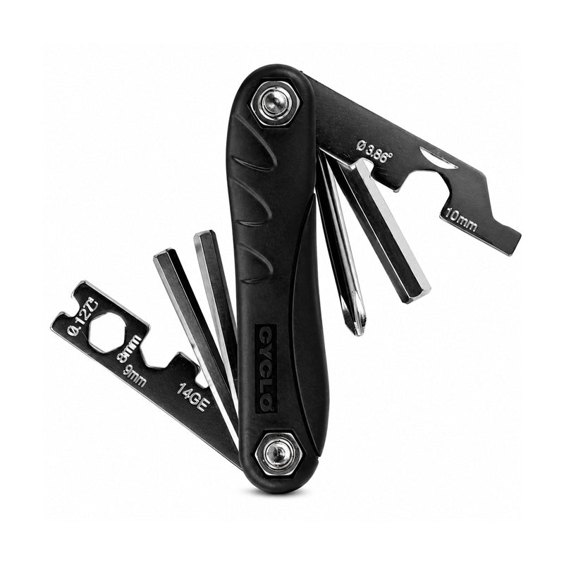 Cyclo Deluxe Folding Multi Tool inc Hex Keys Spanners and Screwdrivers