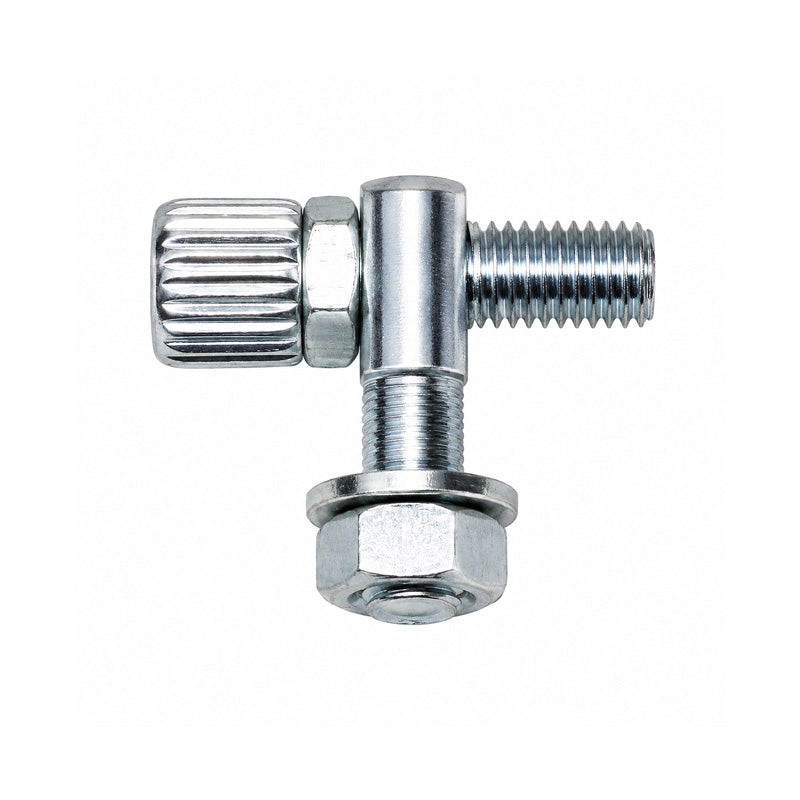 Knurled T Bolt Brake Cable Adjuster with Nut and Washer