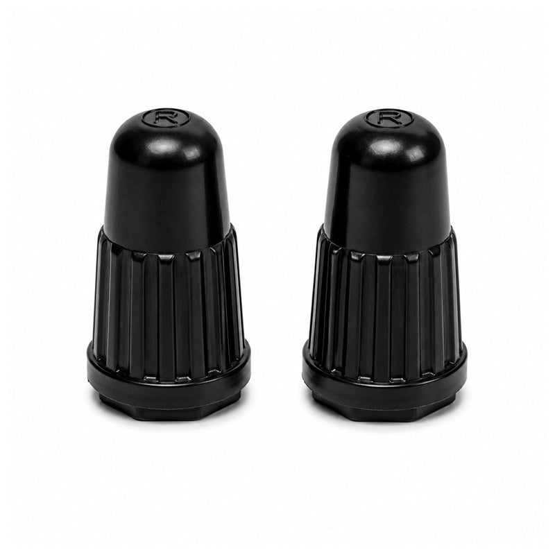Pack of 2 Plastic Presta Valve Caps (Keep the Dirt Out)