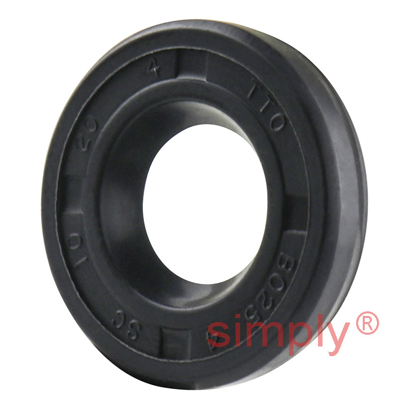 10x20x4mm Nitrile Rubber Single Lip Rotary Shaft Oil Seal SC / R21