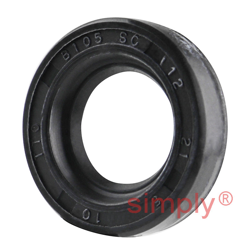 12x21x5mm Nitrile Rubber Single Lip Rotary Shaft Oil Seal SC / R21