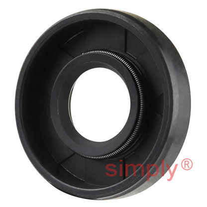 12x28x6mm Nitrile Rubber Single Lip Rotary Shaft Oil Seal with Garter Spring SC / R21