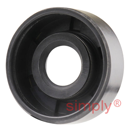 12x30x10mm Nitrile Rubber Single Lip Rotary Shaft Oil Seal with Garter Spring SC / R21