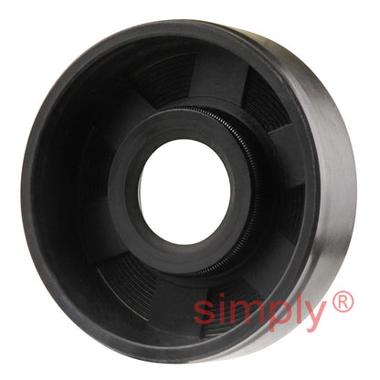 12x35x10mm Nitrile Rubber Single Lip Rotary Shaft Oil Seal with Garter Spring SC / R21