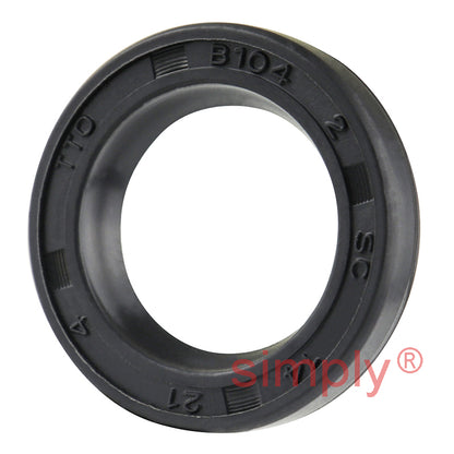 14x21x4mm Nitrile Rubber Single Lip Rotary Shaft Oil Seal SC / R21