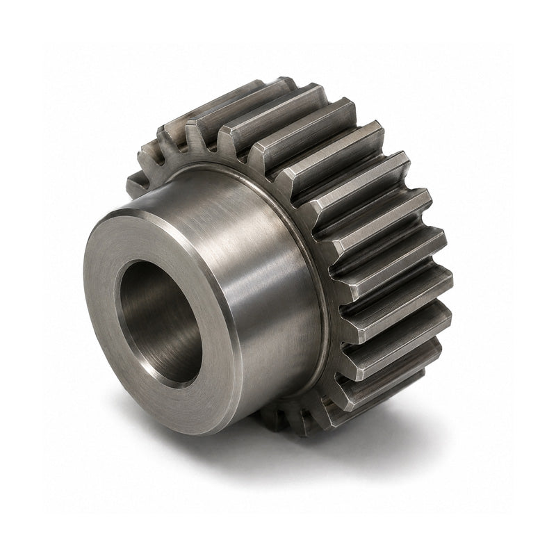 SSB15/36B-10 Metric EN8 Spur Gear 36 Tooth 1.5 Mod Pilot Bored 12mm Or Smaller (H8) Black Oxide Finish