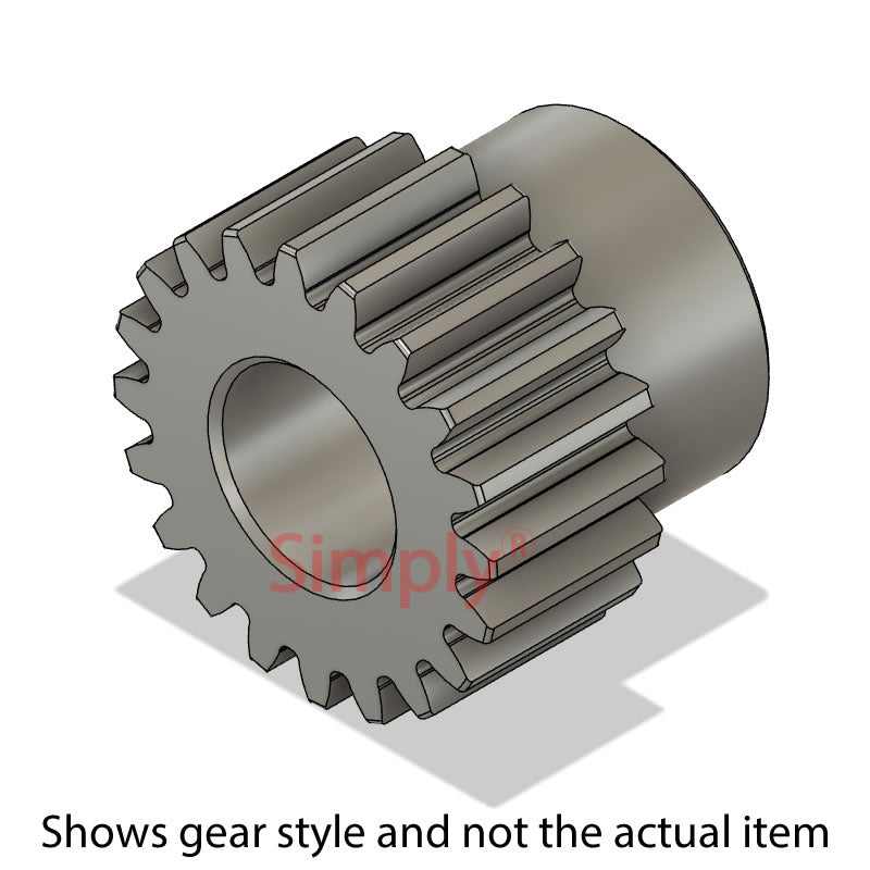 STS15/90B-15 Metric Stainless Steel Spur Gear 90 Tooth 1.5 Mod Bored 15mm (H8)
