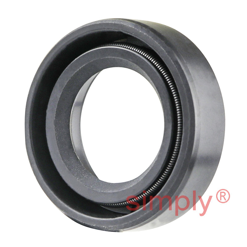 15x25.5x7mm Nitrile Rubber Single Lip Rotary Shaft Oil Seal with Garter Spring SC / R21