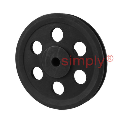 106X1SPZ 106mm Pitch Diameter SPZ Section Pulley with 1 Groove Pilot Bore
