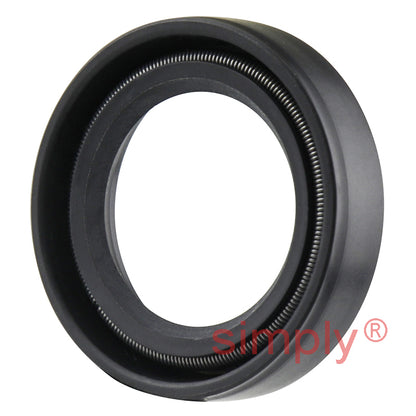 16x24x6mm Nitrile Rubber Single Lip Rotary Shaft Oil Seal with Garter Spring SC / R21
