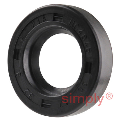 17x32x8mm Nitrile Rubber Single Lip Rotary Shaft Oil Seal with Garter Spring SC / R21