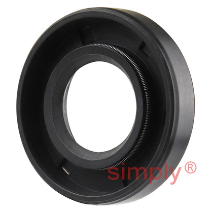 17x34x7mm Nitrile Rubber Single Lip Rotary Shaft Oil Seal with Garter Spring SC / R21