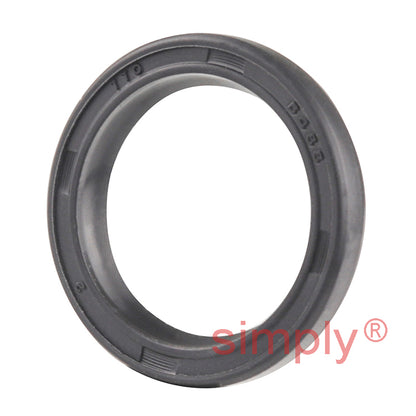 18x24x4mm Nitrile Rubber Single Lip Rotary Shaft Oil Seal SC / R21