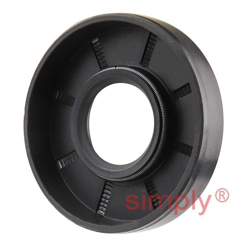 19x47x10mm Nitrile Rubber Single Lip Rotary Shaft Oil Seal with Garter Spring SC / R21