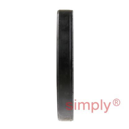 1.37x2.62x0.37 inch Nitrile Rubber Single Lip Rotary Shaft Oil Seal with Garter Spring R21 / SC Style