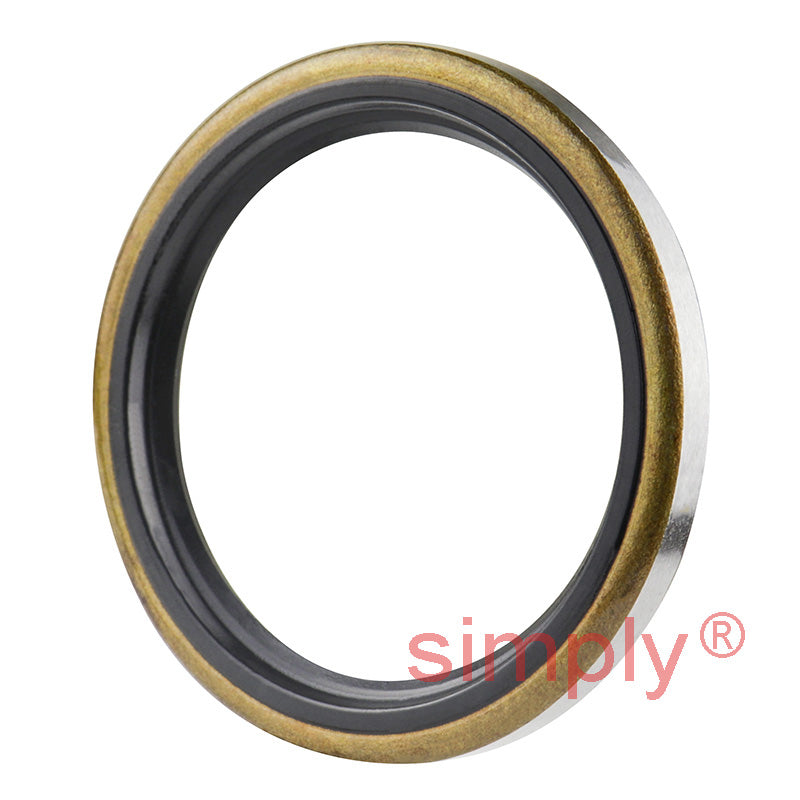 1.5x1.87x0.18 inch Metal Cased Nitrile Rubber Rotary Shaft Oil Seal SB Style
