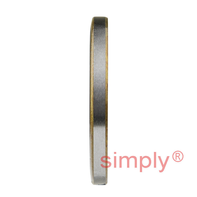 1.5x1.87x0.18 inch Metal Cased Nitrile Rubber Rotary Shaft Oil Seal SB Style