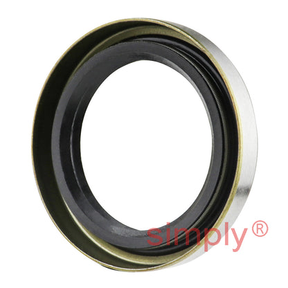 1.5x2.12x0.31 inch Metal Cased Nitrile Rubber Rotary Shaft Oil Seal with Garter Spring R6 / TB