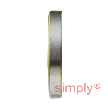 1.5x2.12x0.31 inch Metal Cased Nitrile Rubber Rotary Shaft Oil Seal with Garter Spring R6 / TB