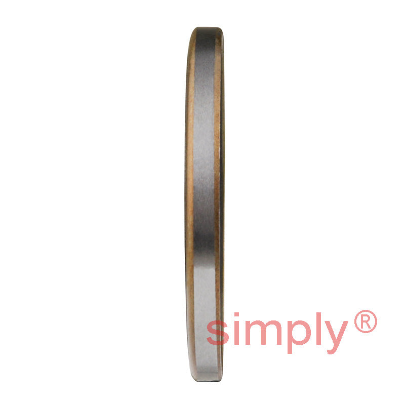 1.68x2.12x0.18 inch Metal Cased Nitrile Rubber Rotary Shaft Oil Seal with Garter Spring