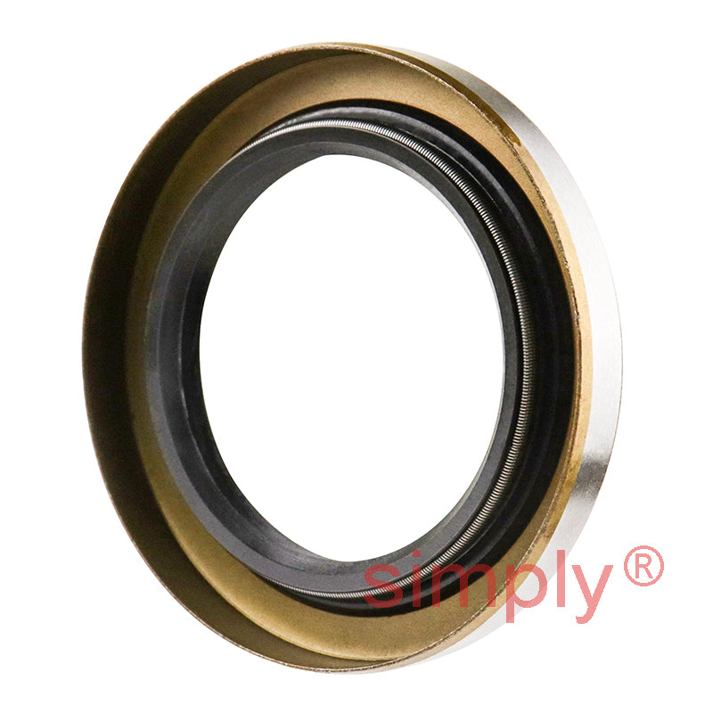 1.68x2.5x0.31 Metal Cased Nitrile Rubber Double Lip Rotary Shaft Oil Seal R6 / TB Style