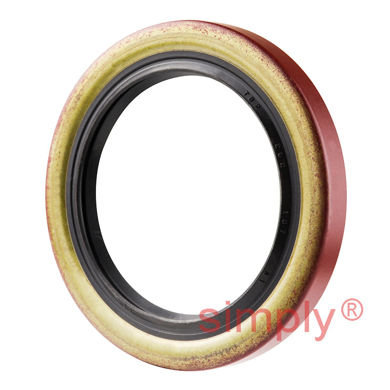 1.87x2.62x0.31 inch Metal Cased Nitrile Rubber Rotary Shaft Oil Seal with Garter Spring R6 / TB