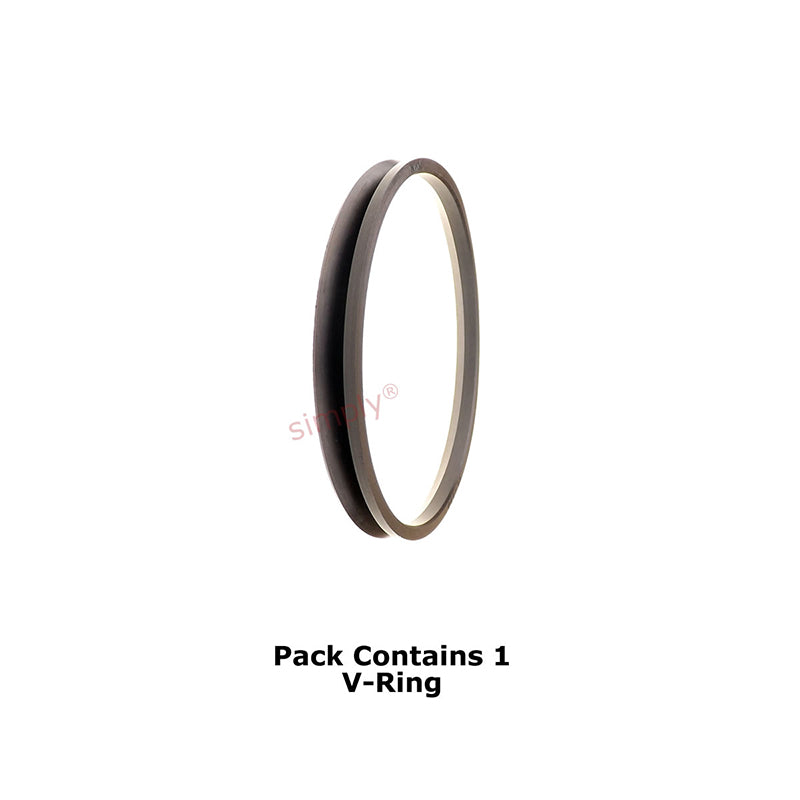 VL140 NITRILE Rubber V-Ring For Shafts 135-145mm