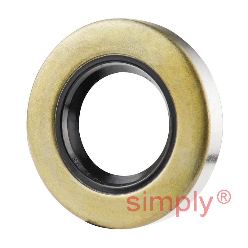 16x22x4mm Metal Cased Nitrile Rubber Single Lip Rotary Shaft Oil Seal SB Style