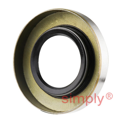 16x22x4mm Metal Cased Nitrile Rubber Single Lip Rotary Shaft Oil Seal SB Style