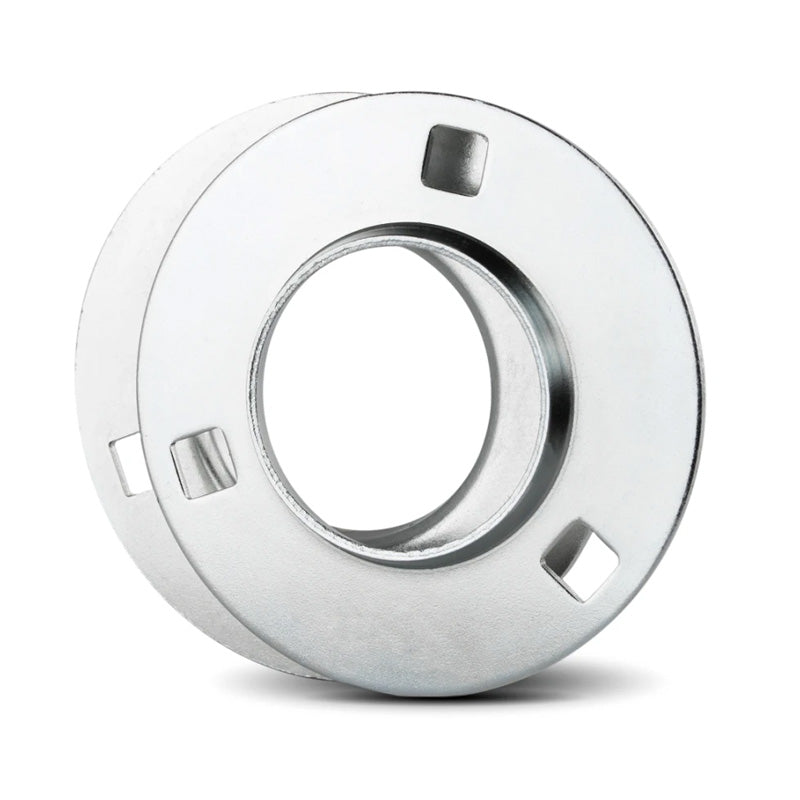 PF208 1 Set of Round 4 Bolt Pressed Steel Bearing Housing accepts 208 Inserts