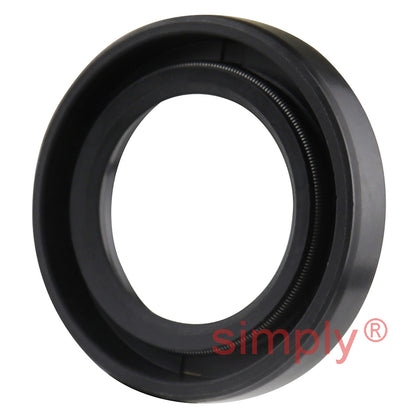 20x32x6mm Nitrile Rubber Single Lip Rotary Shaft Oil Seal with Garter Spring SC / R21