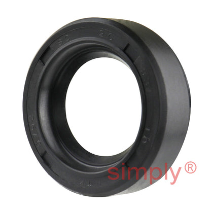 20x33x10mm Nitrile Rubber Single Lip Rotary Shaft Oil Seal with Garter Spring SC / R21