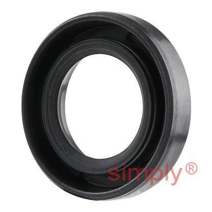 20x34x7mm Nitrile Rubber Single Lip Rotary Shaft Oil Seal with Garter Spring SC / R21