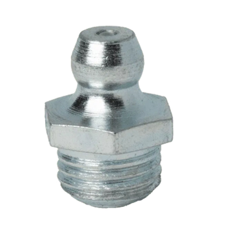M10 X 1 Taper Straight Mild Steel Hydraulic Grease Nipples - Pack of 500