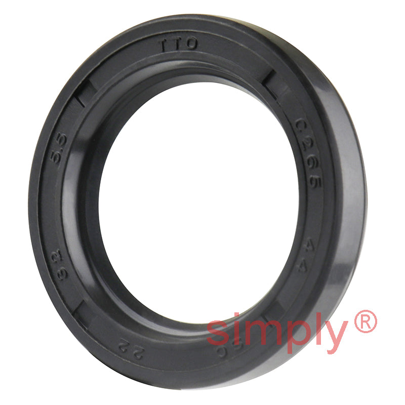 22x32x5.5mm Nitrile Rubber Single Lip Rotary Shaft Oil Seal with Garter Spring SC / R21