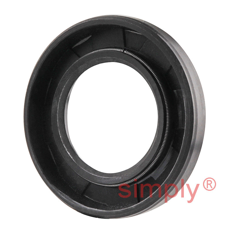 22x38x6mm Nitrile Rubber Single Lip Rotary Shaft Oil Seal with Garter Spring SC / R21