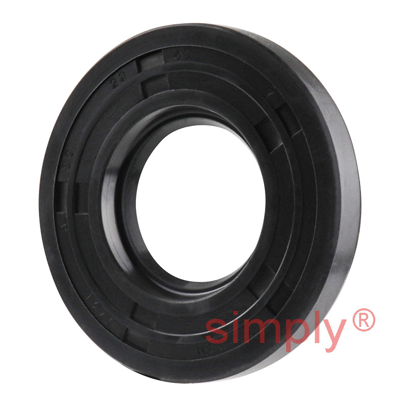 22x47x7mm Nitrile Rubber Single Lip Rotary Shaft Oil Seal with Garter Spring SC / R21