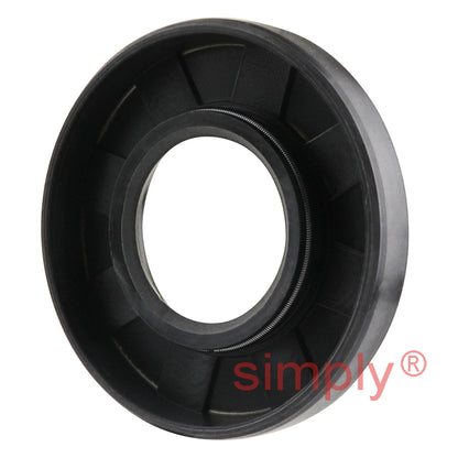 22x47x7mm Nitrile Rubber Single Lip Rotary Shaft Oil Seal with Garter Spring SC / R21