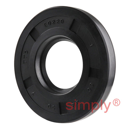 22x50x7mm Nitrile Rubber Single Lip Rotary Shaft Oil Seal with Garter Spring SC / R21