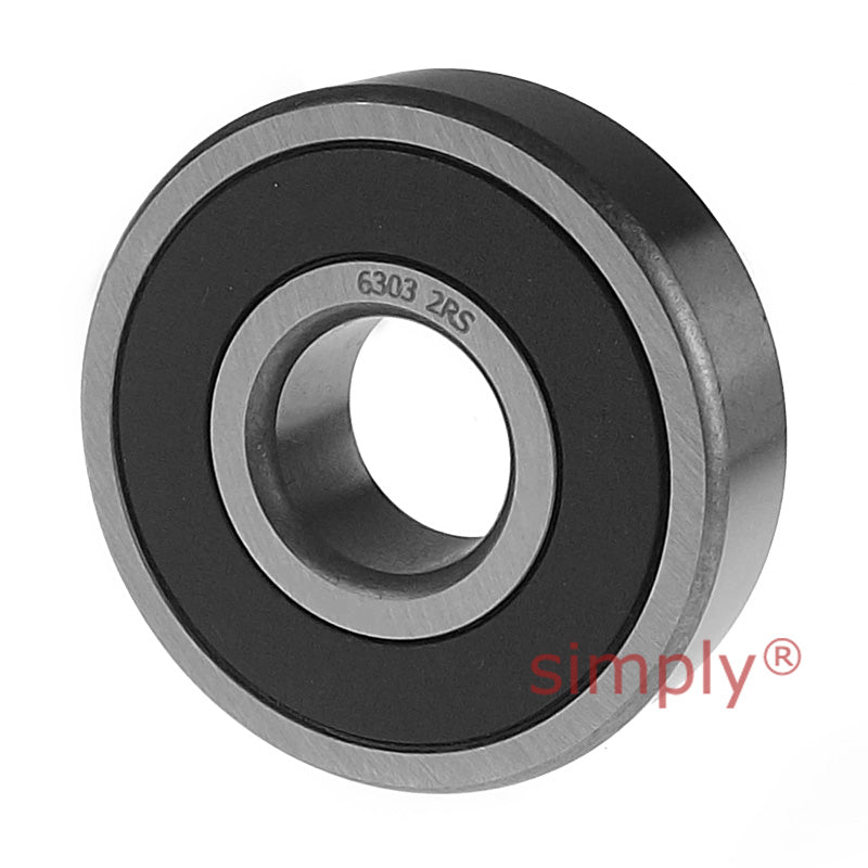 230-0019 by Stens Rubber Sealed Deep Groove Ball Bearing 17x47x14mm