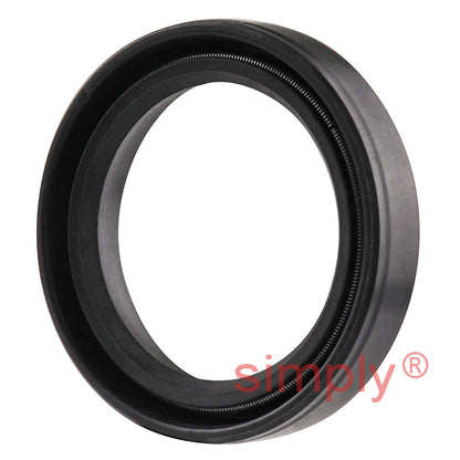 25x34x7mm Nitrile Rubber Single Lip Rotary Shaft Oil Seal with Garter Spring SC / R21