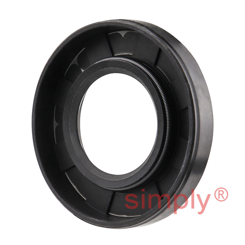 25x48x8mm Nitrile Rubber Single Lip Rotary Shaft Oil Seal with Garter Spring SC / R21