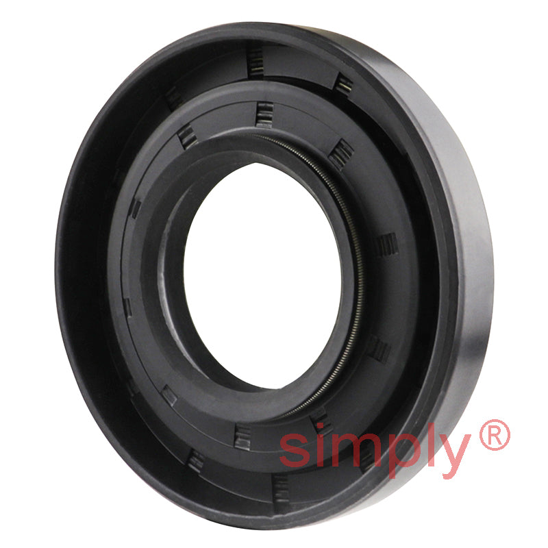 25x52x8DC Metric Fork and Damper Nitrile Rubber Oil Seal with 2 Opposite Facing Individually Sprung Sealing Lips