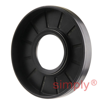 25x62x10mm Nitrile Rubber Single Lip Rotary Shaft Oil Seal with Garter Spring SC / R21