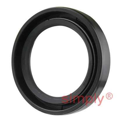 26x37x6mm Nitrile Rubber Single Lip Rotary Shaft Oil Seal with Garter Spring SC / R21
