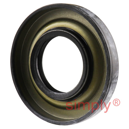 26x52x8DC Metric Fork and Damper Nitrile Rubber Oil Seal with 2 Opposite Facing Individually Sprung Sealing Lips