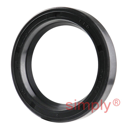 29x40x7mm Nitrile Rubber Single Lip Rotary Shaft Oil Seal with Garter Spring SC / R21