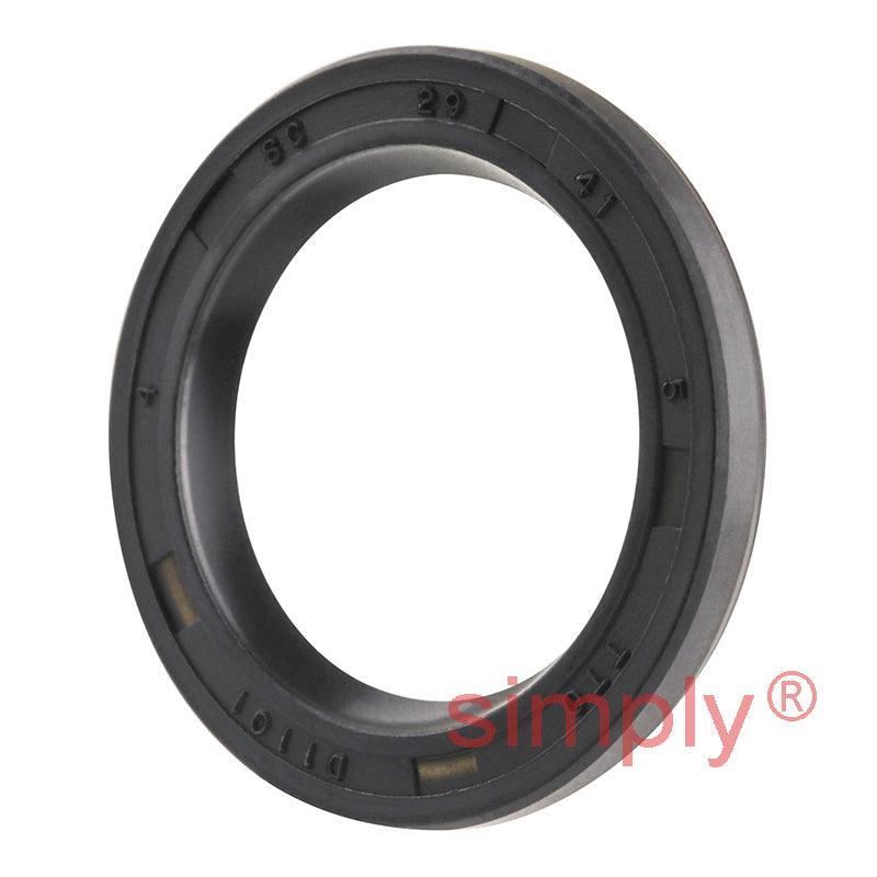 29x41x5mm Nitrile Rubber Single Lip Rotary Shaft Oil Seal SC / R21