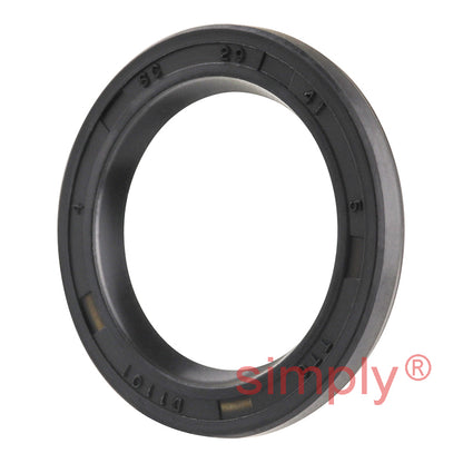 29x41x5mm Nitrile Rubber Single Lip Rotary Shaft Oil Seal SC / R21