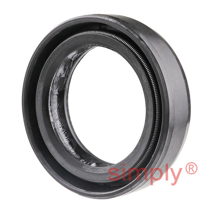 30x42x11DC4SS Metric Fork and Damper Nitrile Rubber Oil Seal with 2 Opposite Facing Individually Sprung Sealing Lips and Raised Outer Sealing Band on Outside Diameter